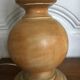 Vintage wooden lamp foot