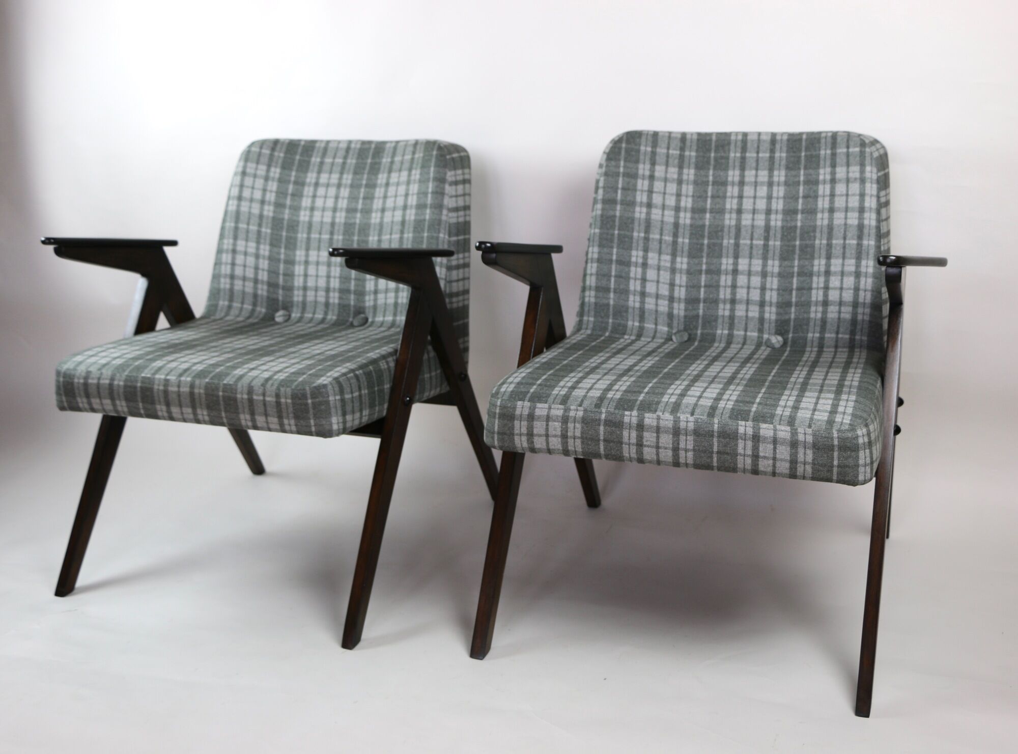 Fauteuil vintage Bunny de Jzef Chierowski années 1970
