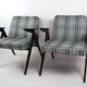 Fauteuil vintage Bunny de Jzef Chierowski années 1970