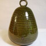 Sandstone salt pot with ring
