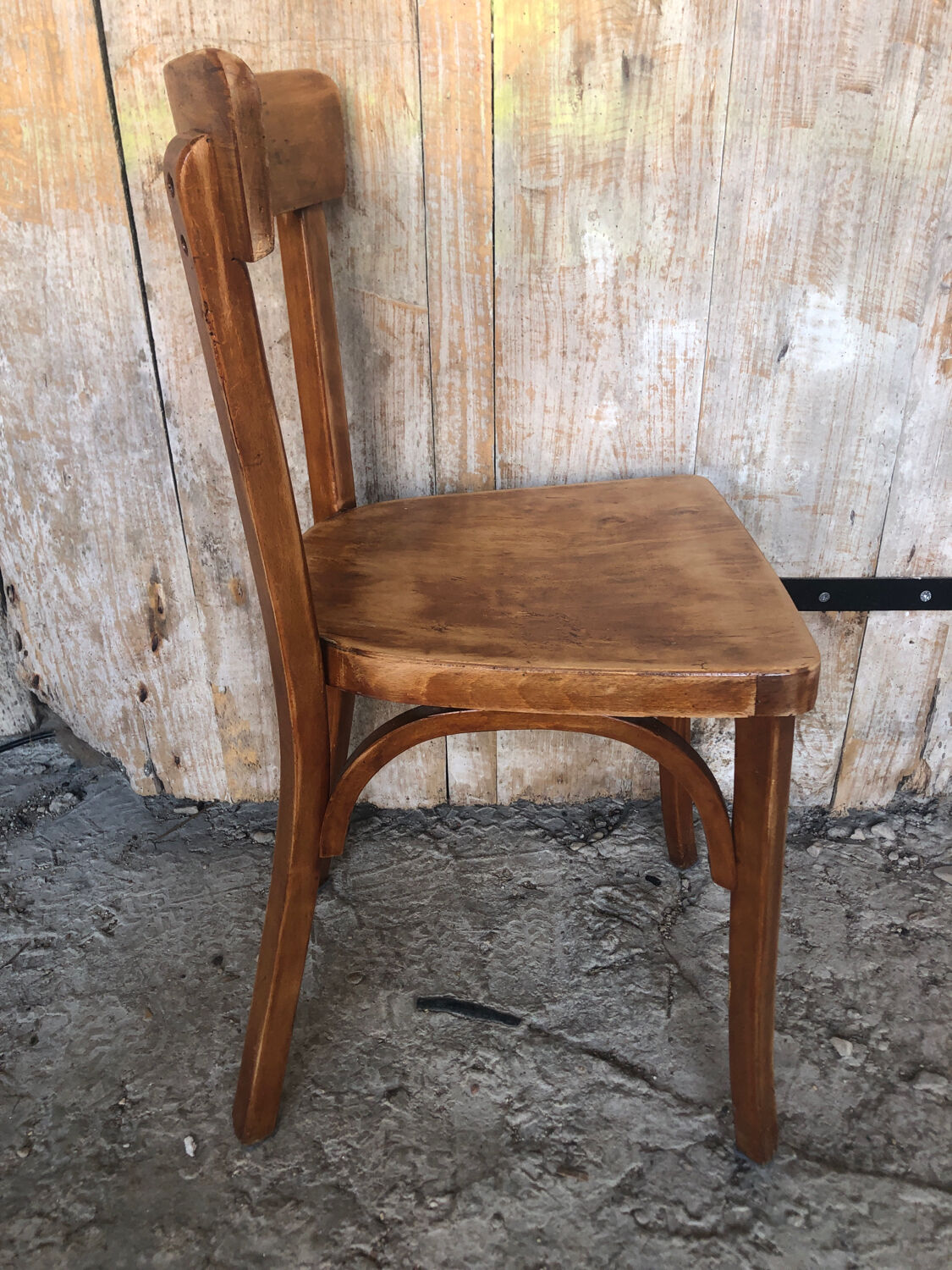 Chaise Bistrot BAUMANN Bois Vintage #A251