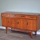 Vintage Midcentury G Plan 'Fresco' Sideboard In Afromosia And Teak.