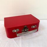 Red suitcase from the 60s