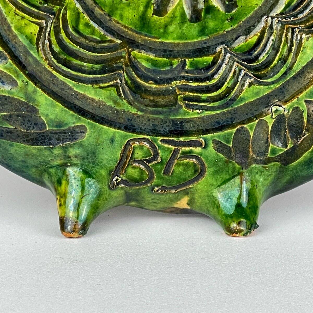 Vintage ceramic bottle by Velimir Dordevic, 1970s