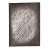 Abstract interlacing drawing in black and white 5