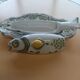 Ceramic fish dish