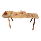 Folk art bench
