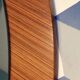 Scandinavian teak mirror Ø 65cm