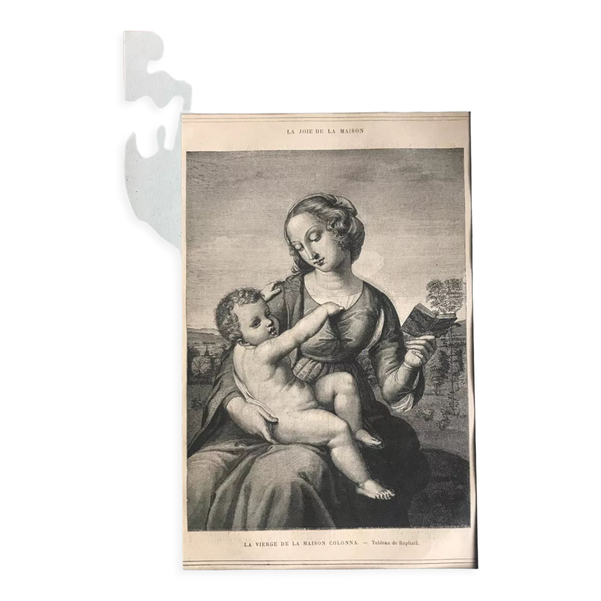 Gravure vintage originale