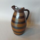 Turgis stoneware pitcher