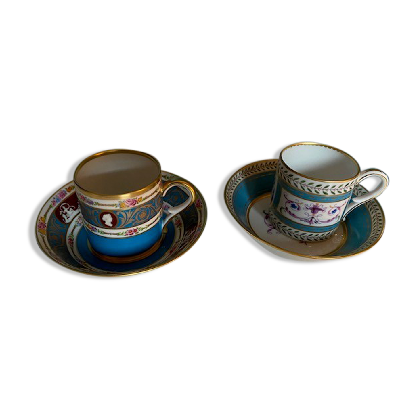 Coffee cups old factory of limoges