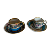 Tasses à café ancienne manufacture de limoges