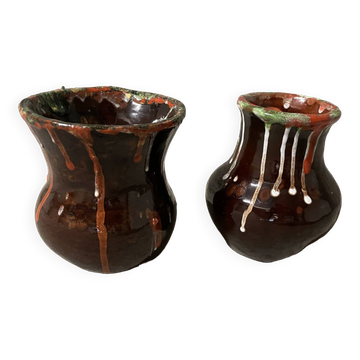 Pair of vases Vallauris