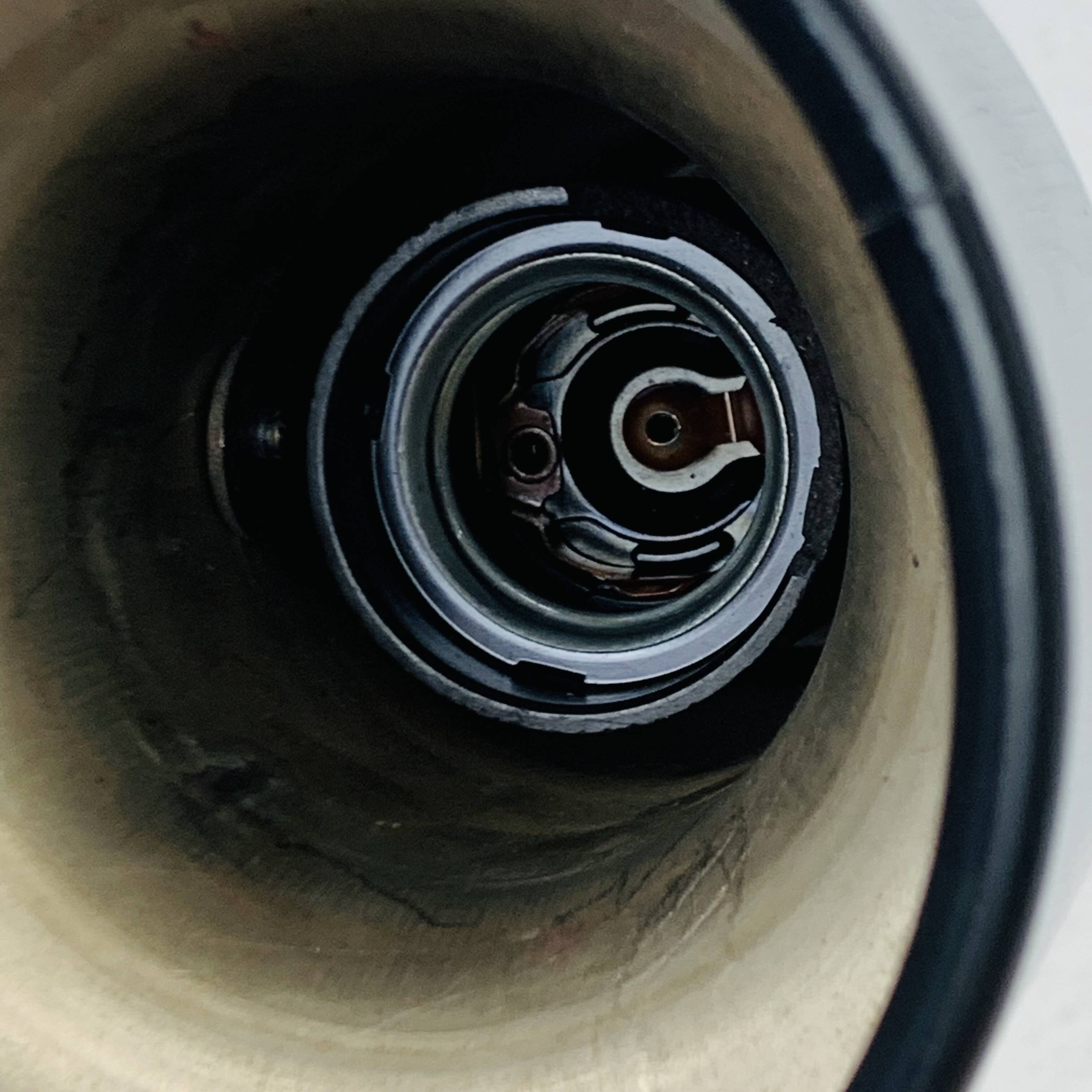 Chrome spot lamp from the 70s