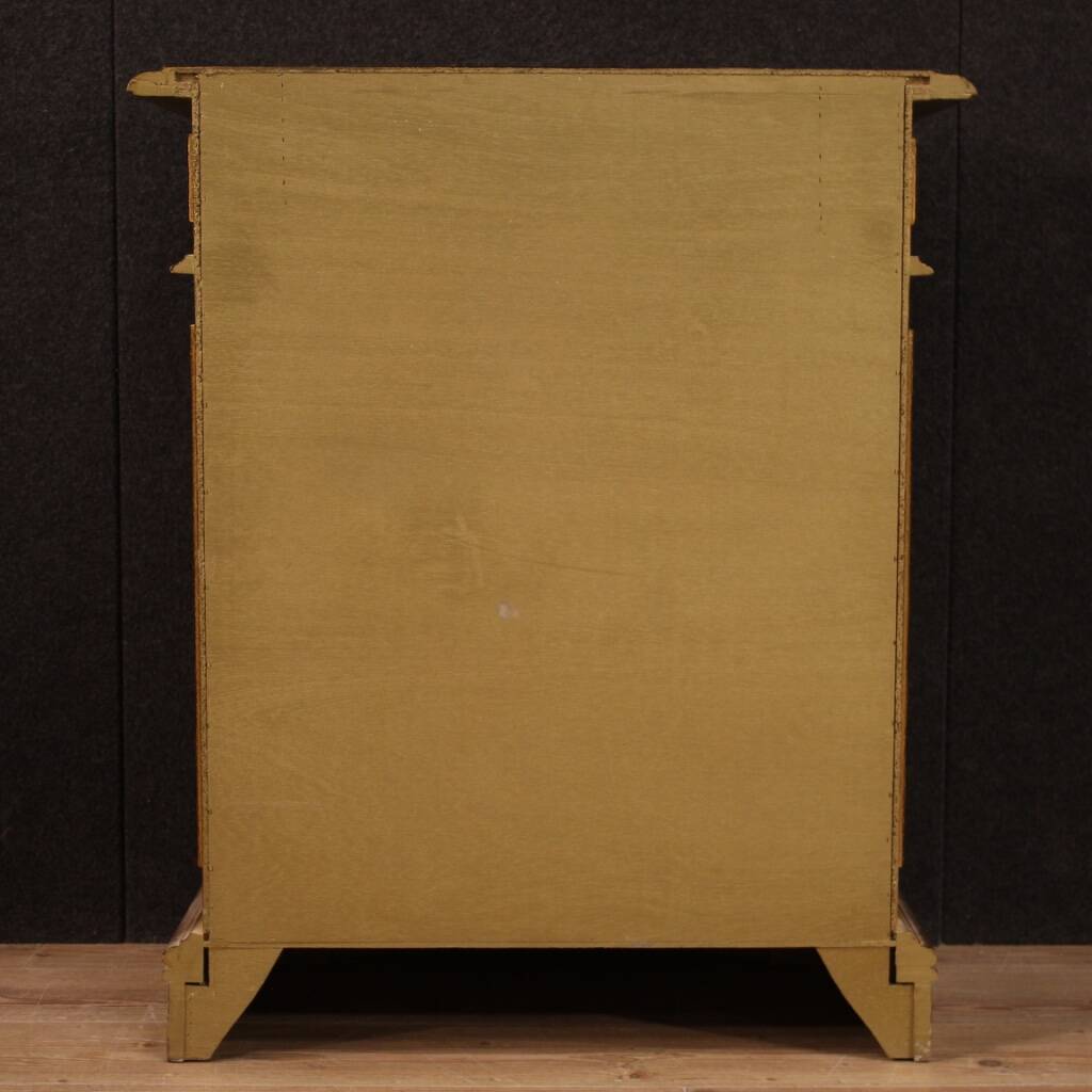 Tuscan lacquered and painted sideboard