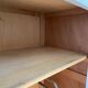 Parisian wardrobe / vintage wardrobe, painted white
