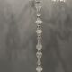 Murano crystal glass floor lamp