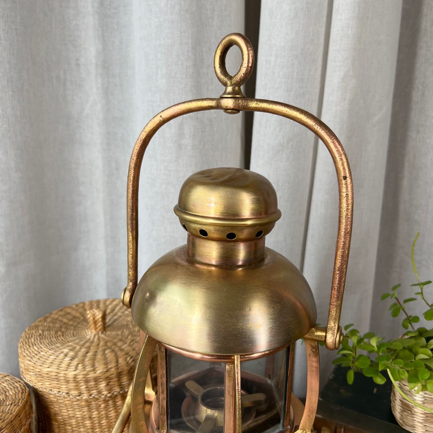 Old storm lamp from 1864