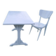 Bistro desk, occasional desk or art deco desk and chair