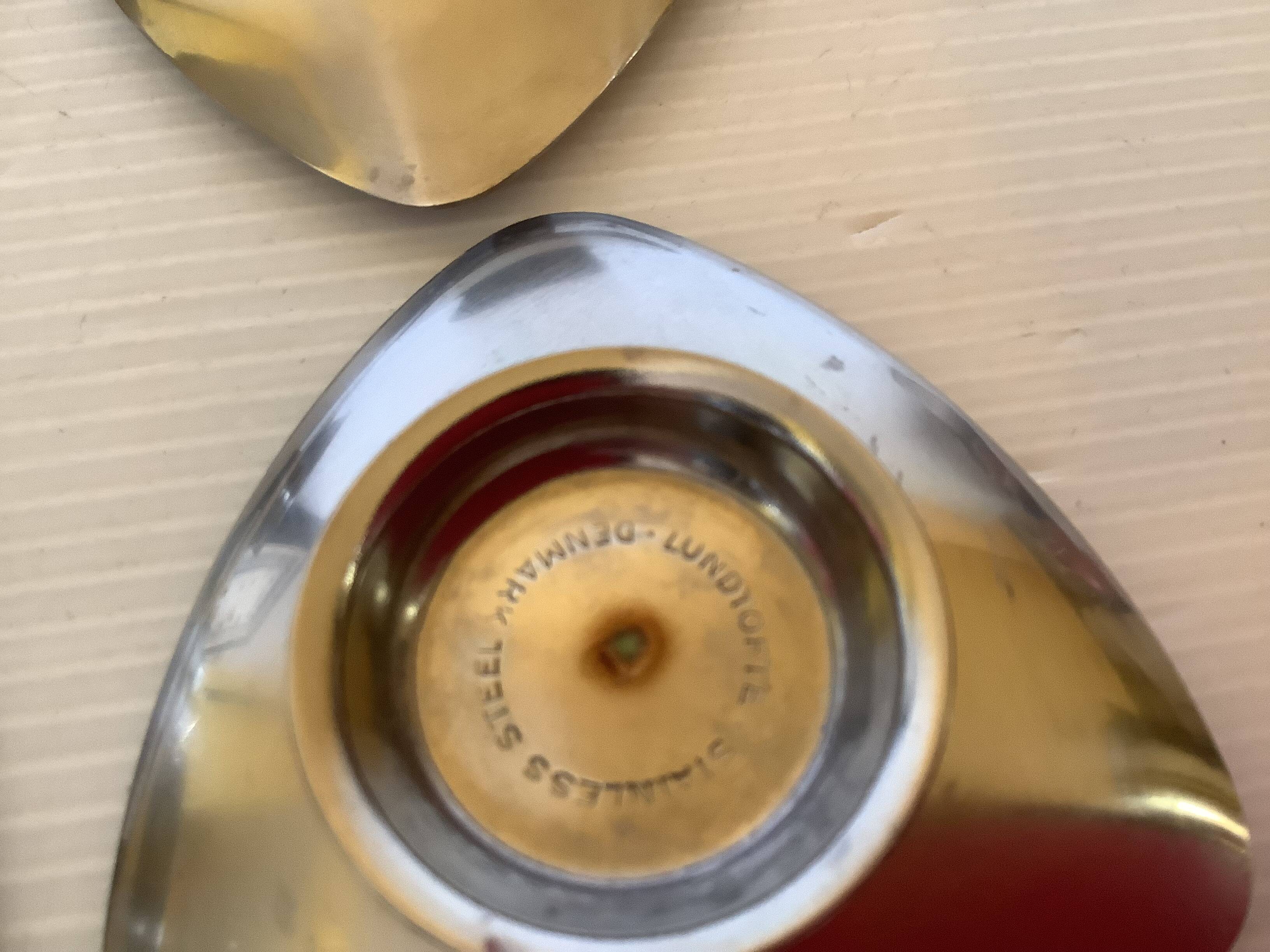 Four Scandinavian candlesticks from the 60s