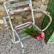 Vintage garden armchair