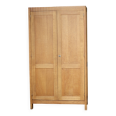 Armoire parisienne d'administration en chêne. années 40/50.