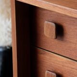 Vintage Scandinavian teak sideboard – Domino Mobler – 1960s