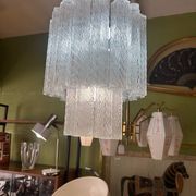 Murano lustre attributed to Toni Zuccheri – Venini – textured glass – year