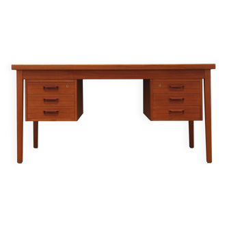 Teak desk, Danish design, 1970s, production: Denmark