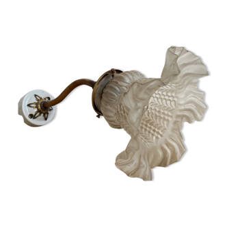 Art Deco tulip wall light