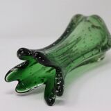 Murano Green Vase, Italy 1960s