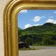 Mirror from the Louis Philippe period and style.