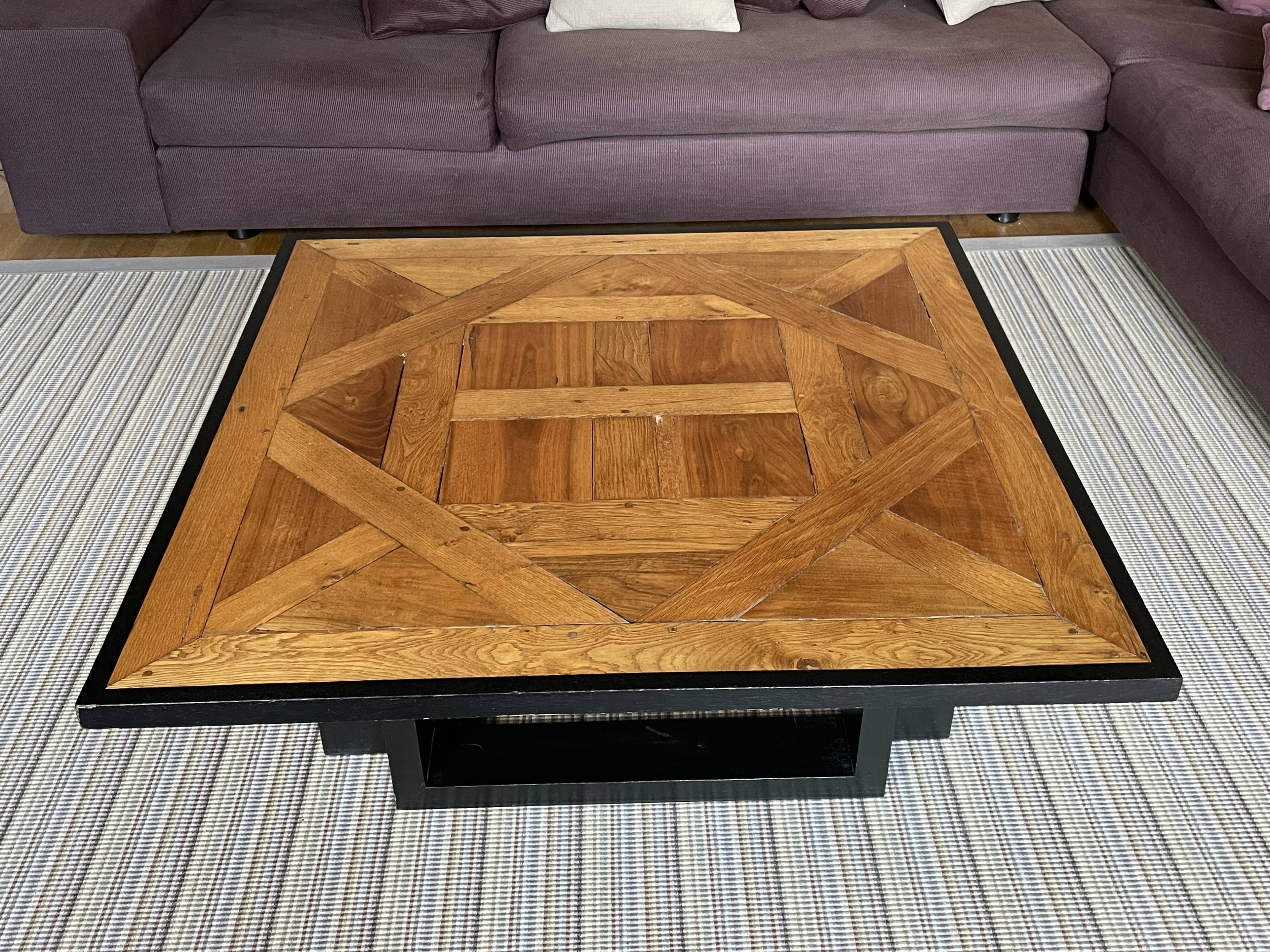 Coffee table parquet Versailles