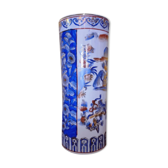 Chinese porcelain Cylinder Vase, Mid 20th Century