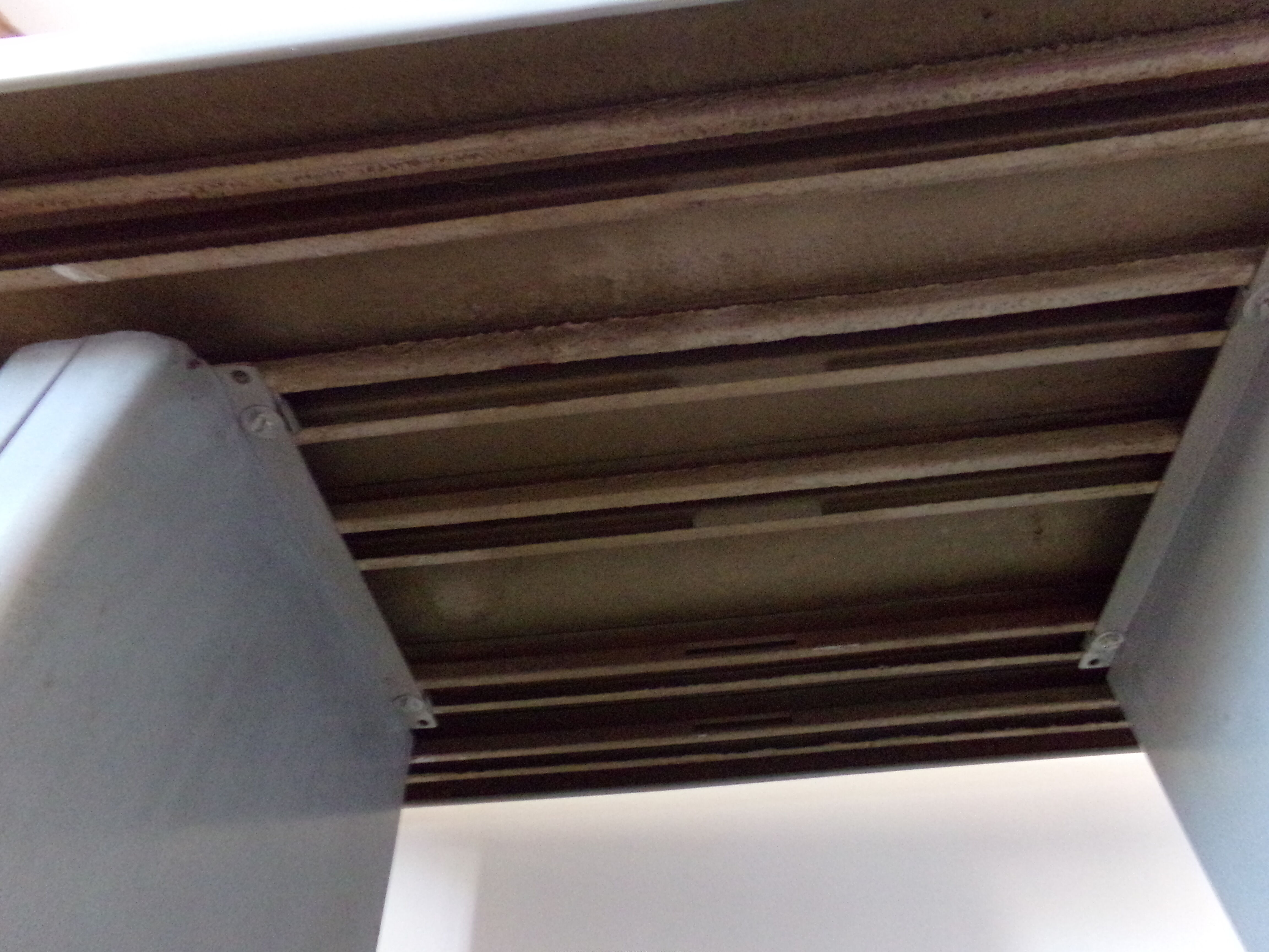 Steel industrial desk