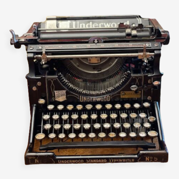 Machine à écrire underwood 5  1915