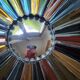 Mirror Olivier de Schrijver Tribute to Line colours of the world Limited Edition