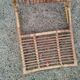 vintage antique rattan armchair