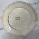 Set of 9 Terre de Fer flat plates - Sarreguemines U&C Mozart