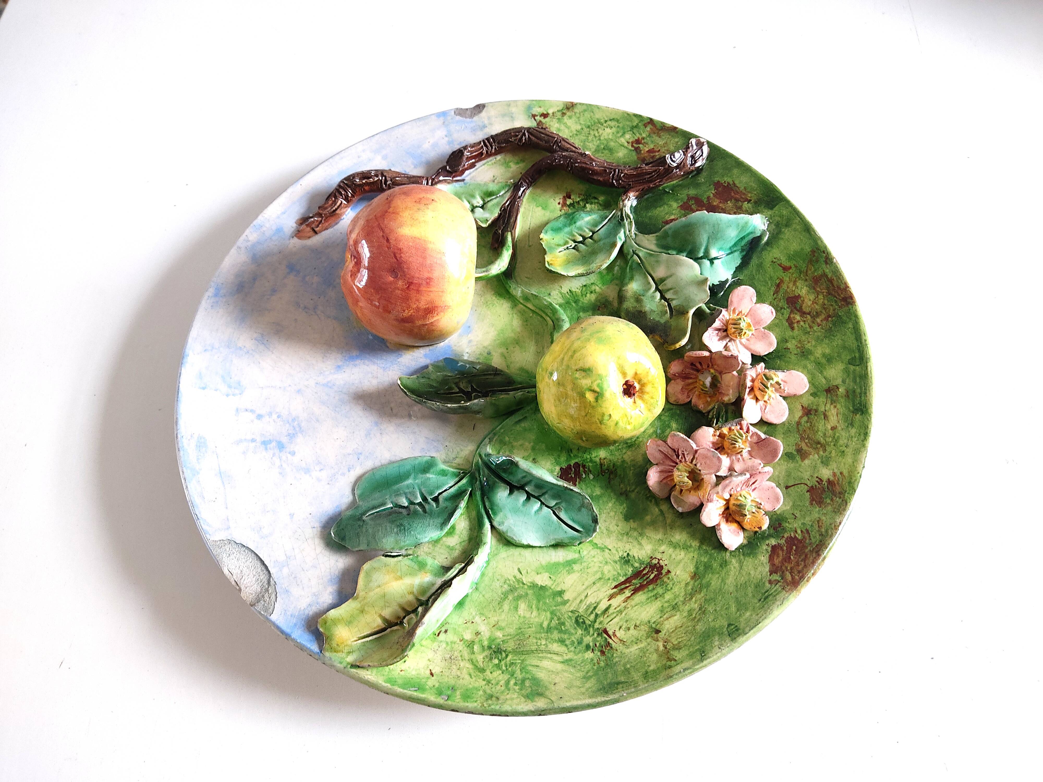 Longchamp embossed fruit plate