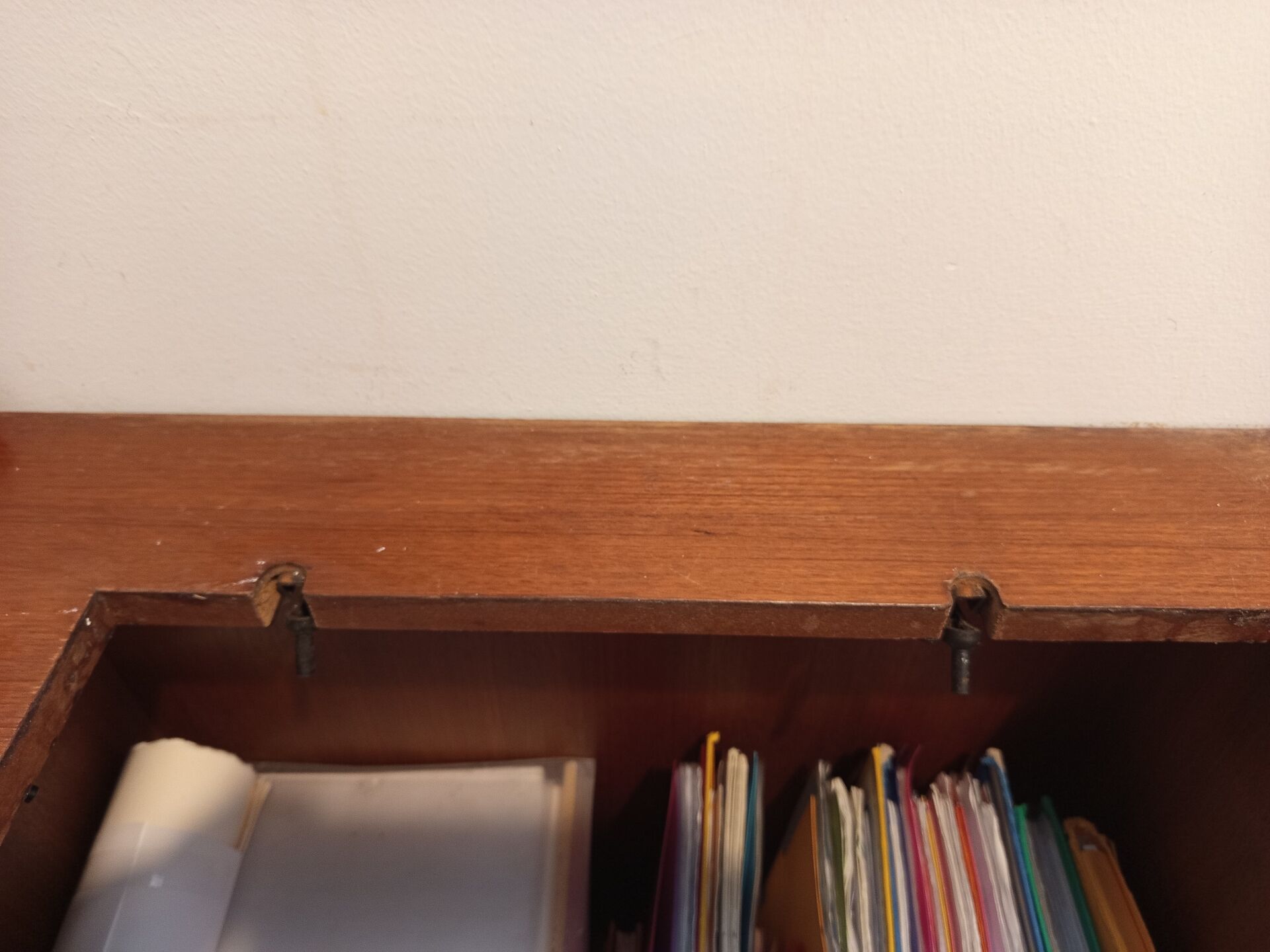 Antique sewing machine cabinet