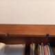 Antique sewing machine cabinet
