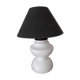 Lampe en opaline blanche italienne années 60-70