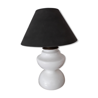 Lamp in white opaline Italian 60-70 years