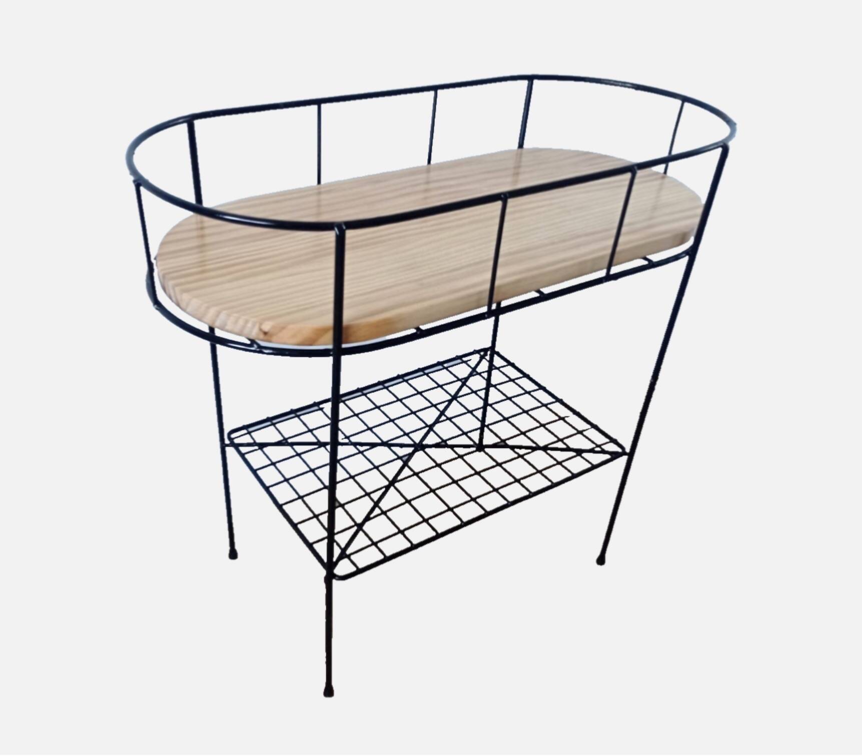 Vintage Flower Table, Planter, IKEA Sweden 1950s, H58cm x W53 cm x D27cm