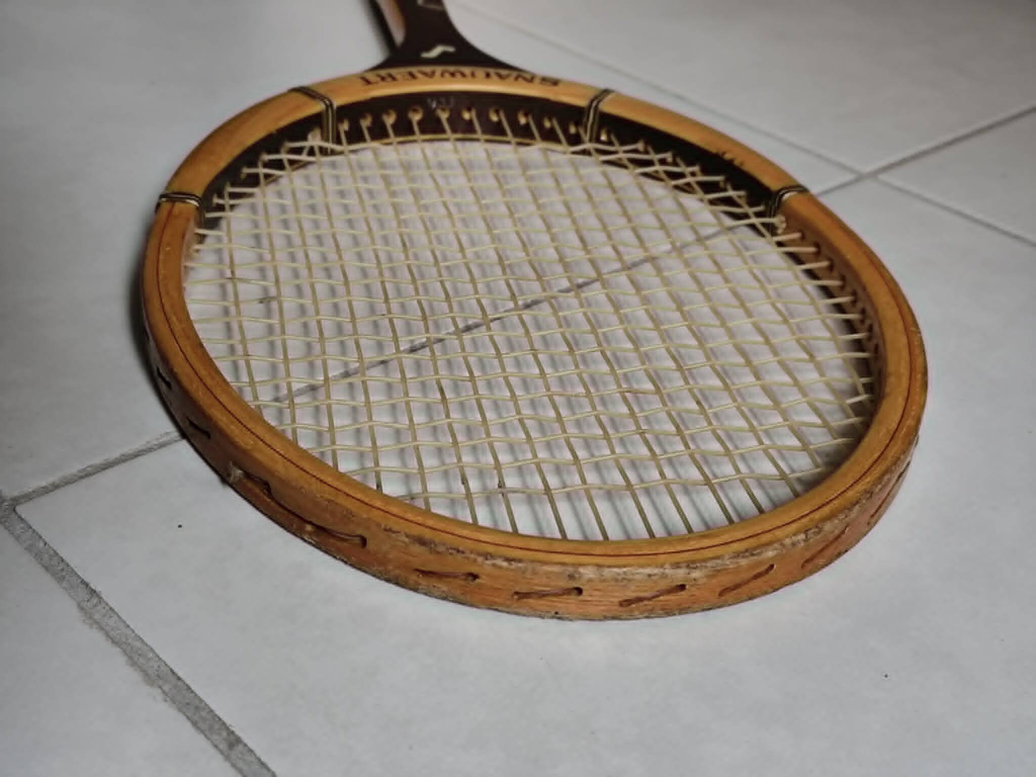 Raquette de tennis Snauwaert modèle Brian Gottfried