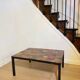 Coffee table in ceramic by Jean Gregorieff