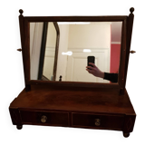 19th century psychic table mirror