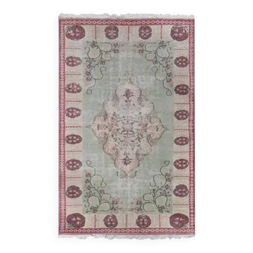 Tapis Oushak turc vintage
