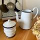 Old enamelled coffee maker